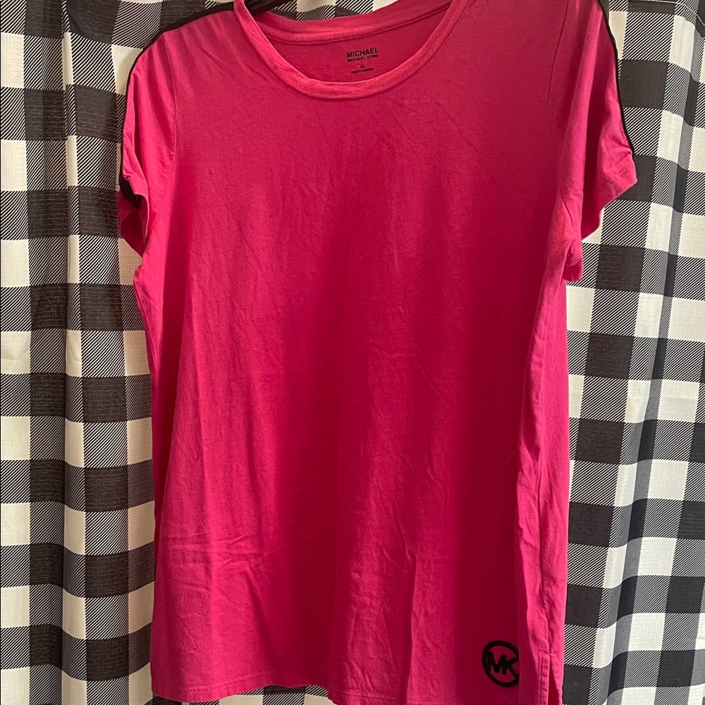 Michael Kors Fuchsia Short Sleeve Tee
